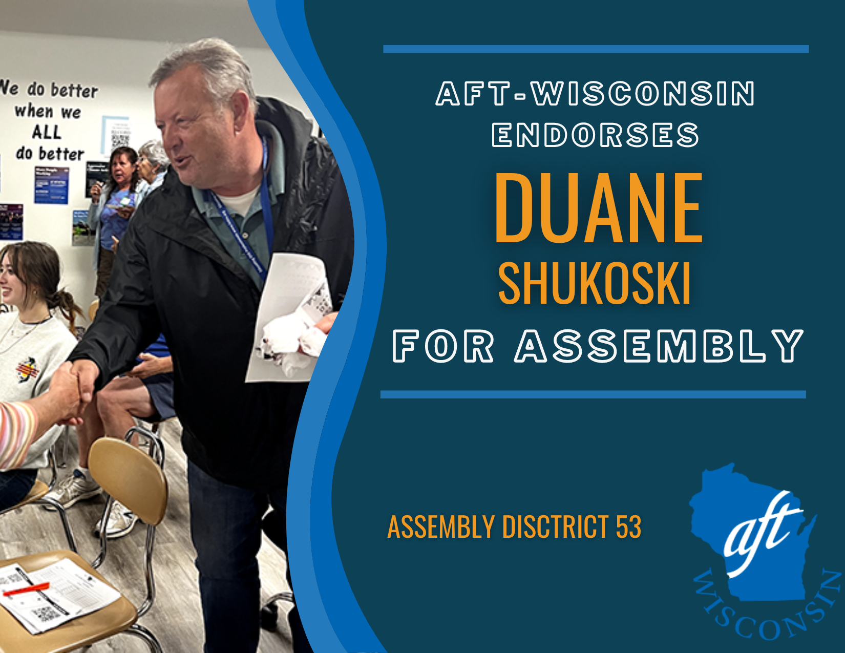 Duane Shukoski for AD 53