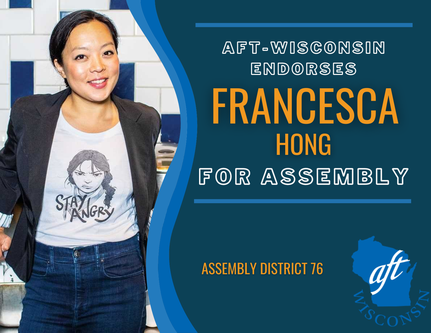 Francesca Hong for Assembly District 76